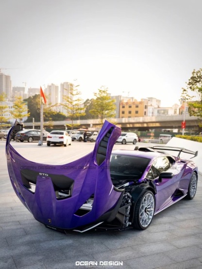 Lamborghini STO Style Full Dry Carbon Body Kit for Huracán 580/610/EVO