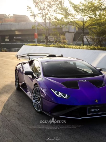 Lamborghini STO Style Full Dry Carbon Body Kit for Huracán 580/610/EVO