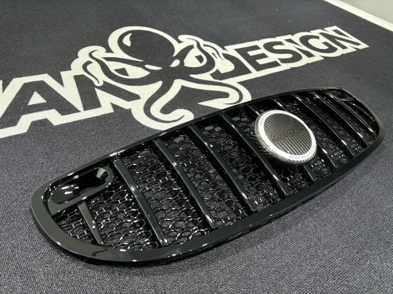 2014–2024 Smart 453 ForTwo MSY Style Front Grille Dry Carbon
