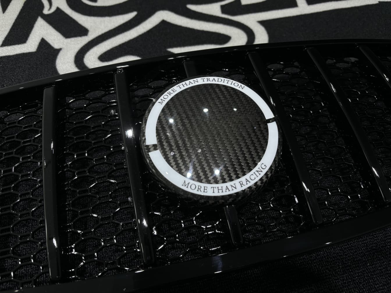 2014–2024 Smart 453 ForTwo MSY Style Front Grille Dry Carbon