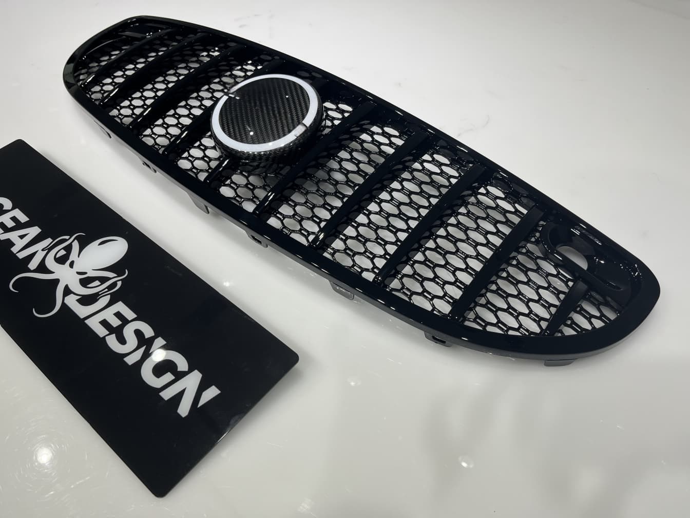 2014–2024 Smart 453 ForTwo MSY Style Front Grille Dry Carbon