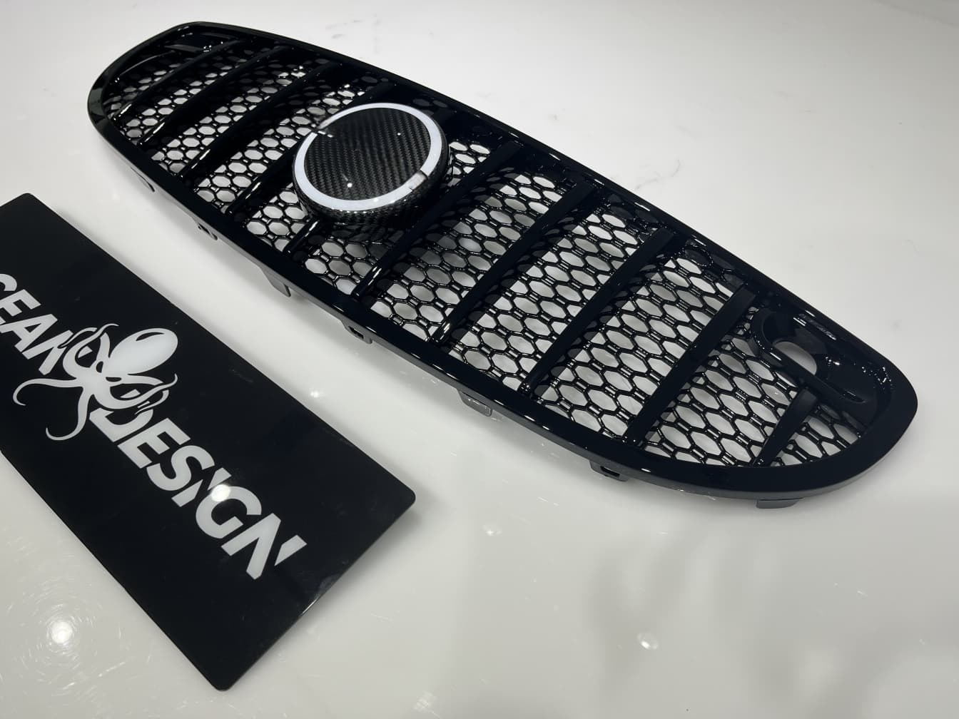2014–2024 Smart 453 ForTwo MSY Style Front Grille Dry Carbon