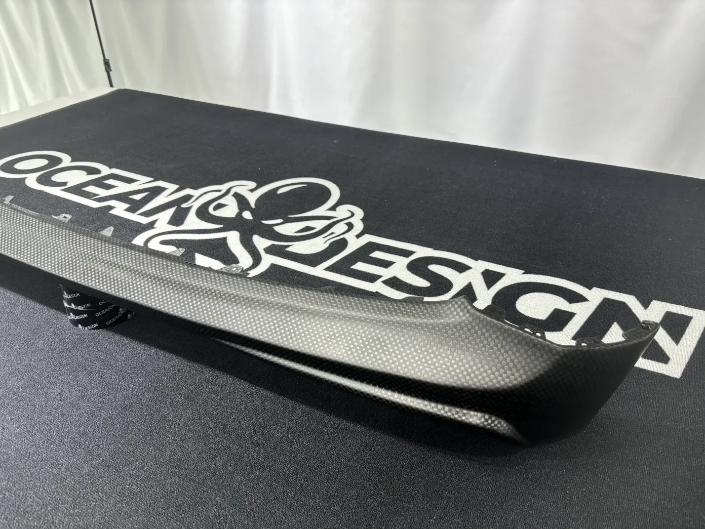 2014–2024 Smart 453 ForTwo MSY Style Front Lip Splitter Dry Carbon