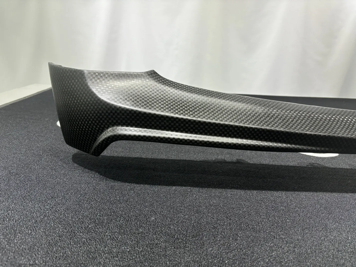2014–2024 Smart 453 ForTwo MSY Style Front Lip Splitter Dry Carbon