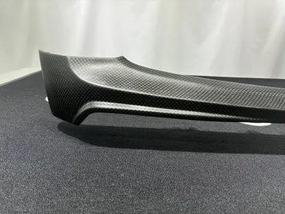 2014–2024 Smart 453 ForTwo MSY Style Front Lip Splitter Dry Carbon