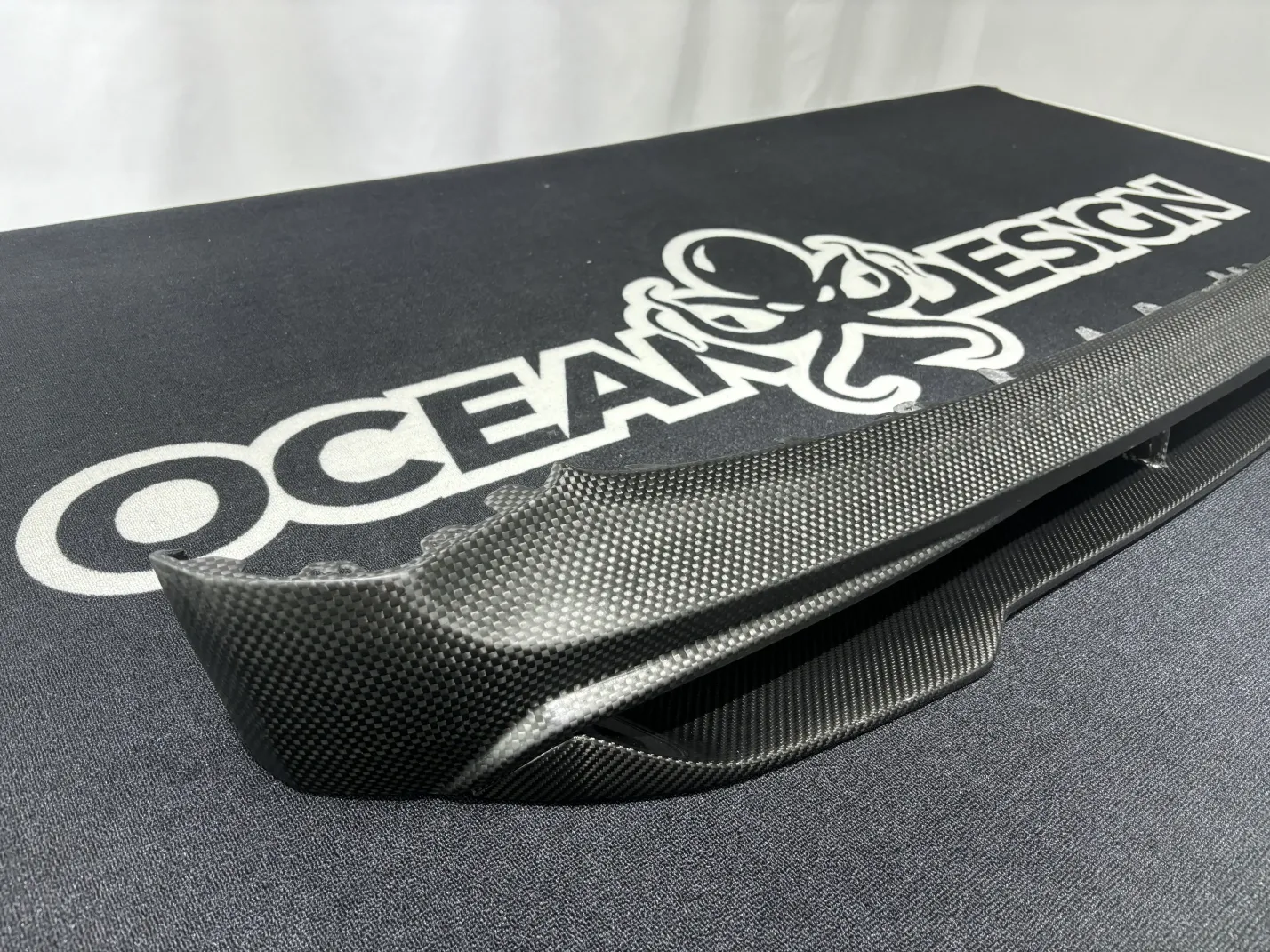 2014–2024 Smart 453 ForTwo MSY Style Front Lip Splitter Dry Carbon