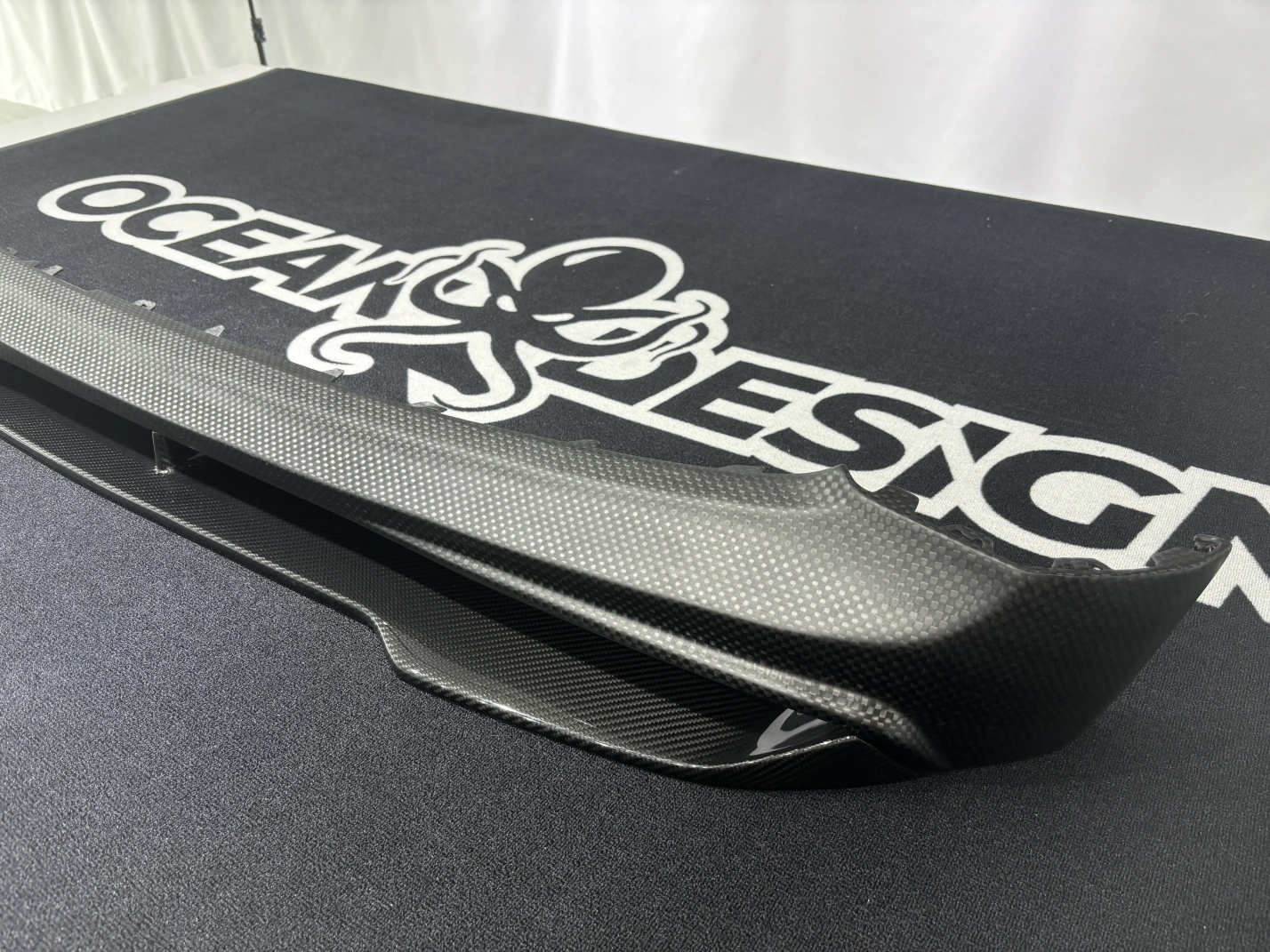 2014–2024 Smart 453 ForTwo MSY Style Front Lip Splitter Dry Carbon