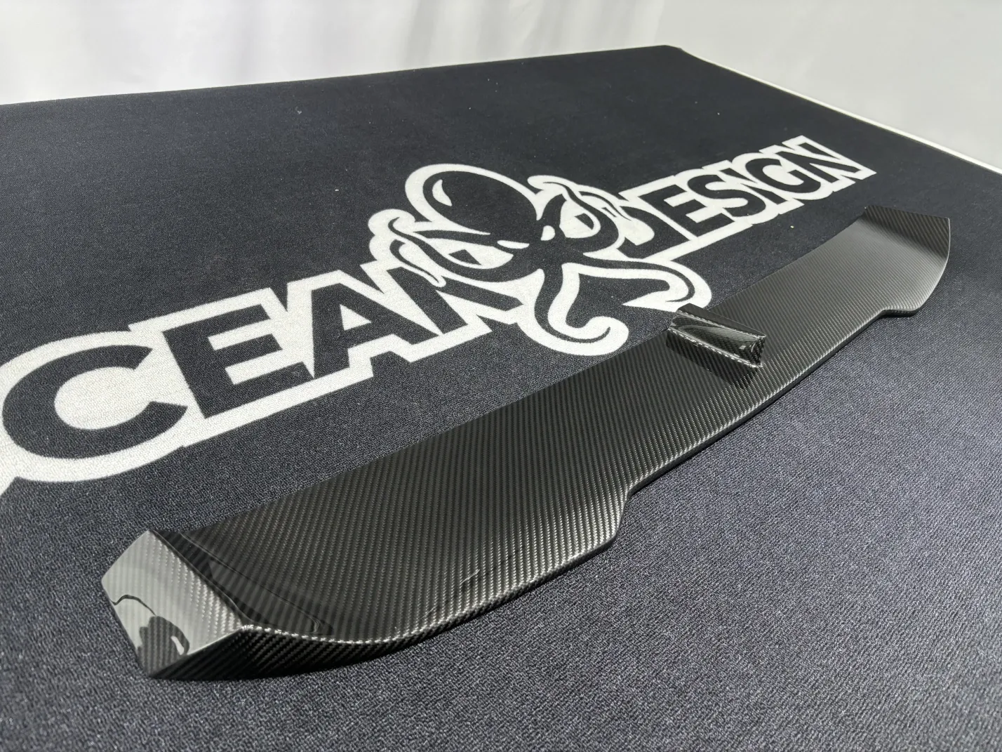 2014–2024 Smart 453 ForTwo MSY Style Front Lip Splitter Dry Carbon