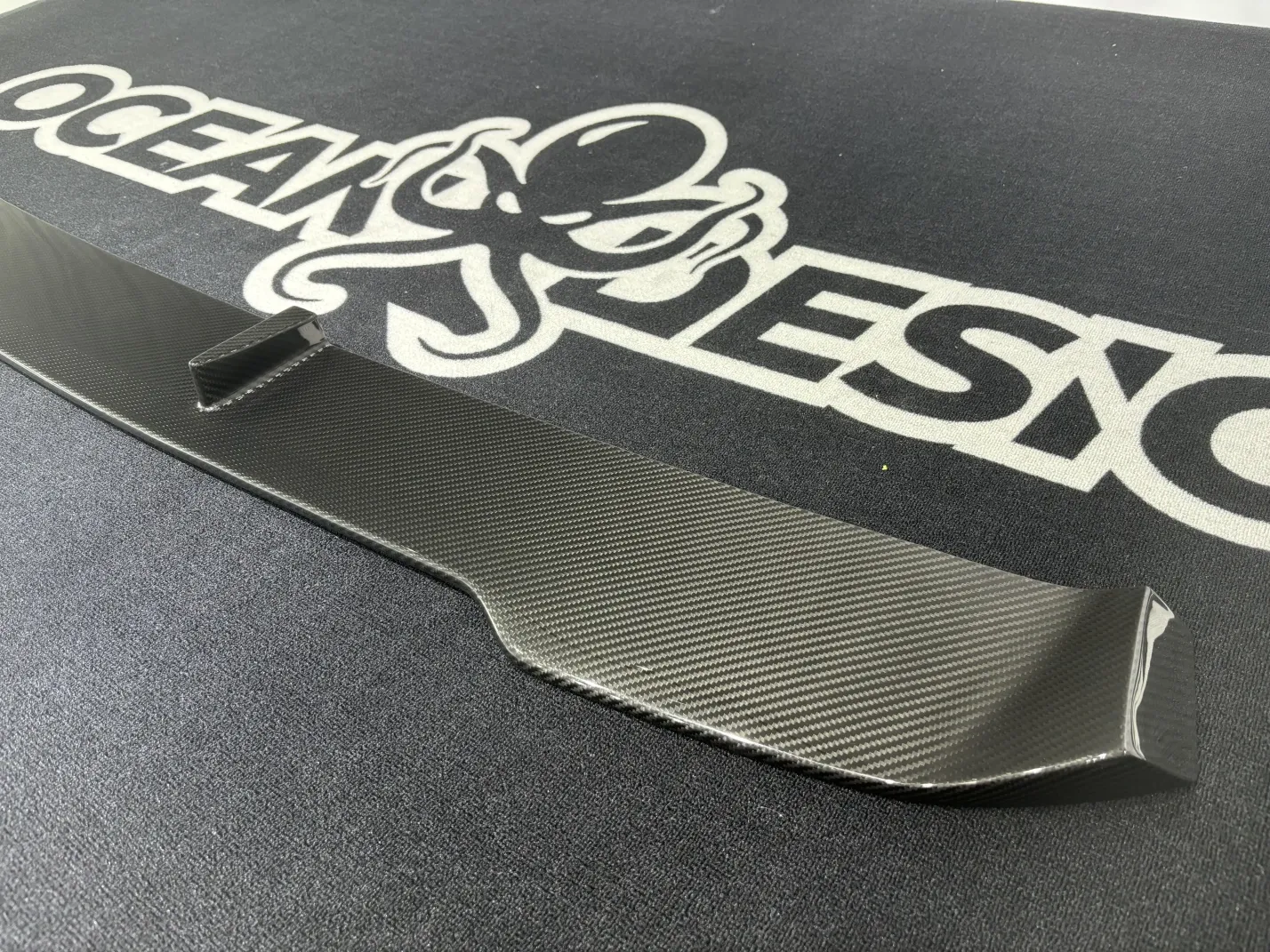 2014–2024 Smart 453 ForTwo MSY Style Front Lip Splitter Dry Carbon