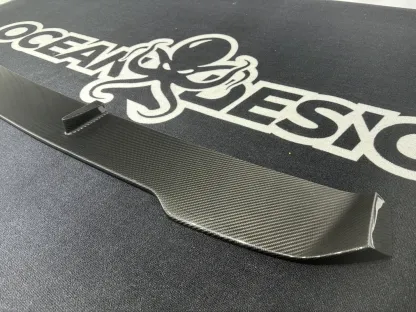 2014–2024 Smart 453 ForTwo MSY Style Front Lip Splitter Dry Carbon