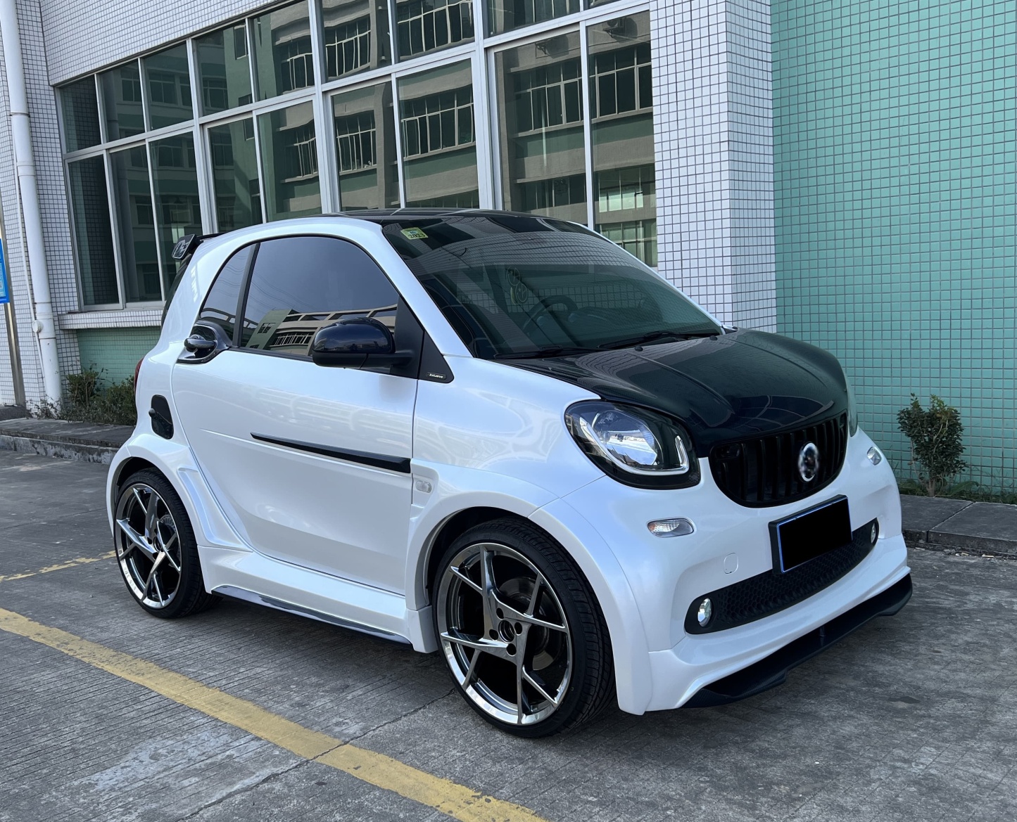 2014–2024 Smart 453 ForTwo MSY Style Hood Bonnet Dry Carbon