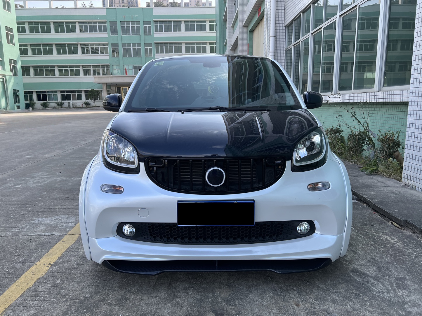 2014–2024 Smart 453 ForTwo MSY Style Hood Bonnet Dry Carbon