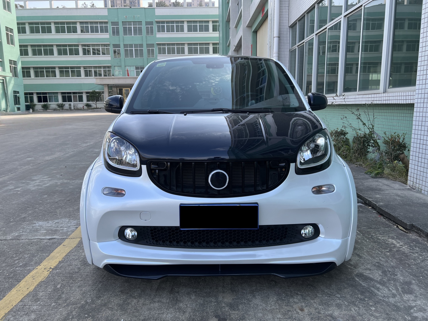 2014–2024 Smart 453 ForTwo MSY Style Hood Bonnet Dry Carbon