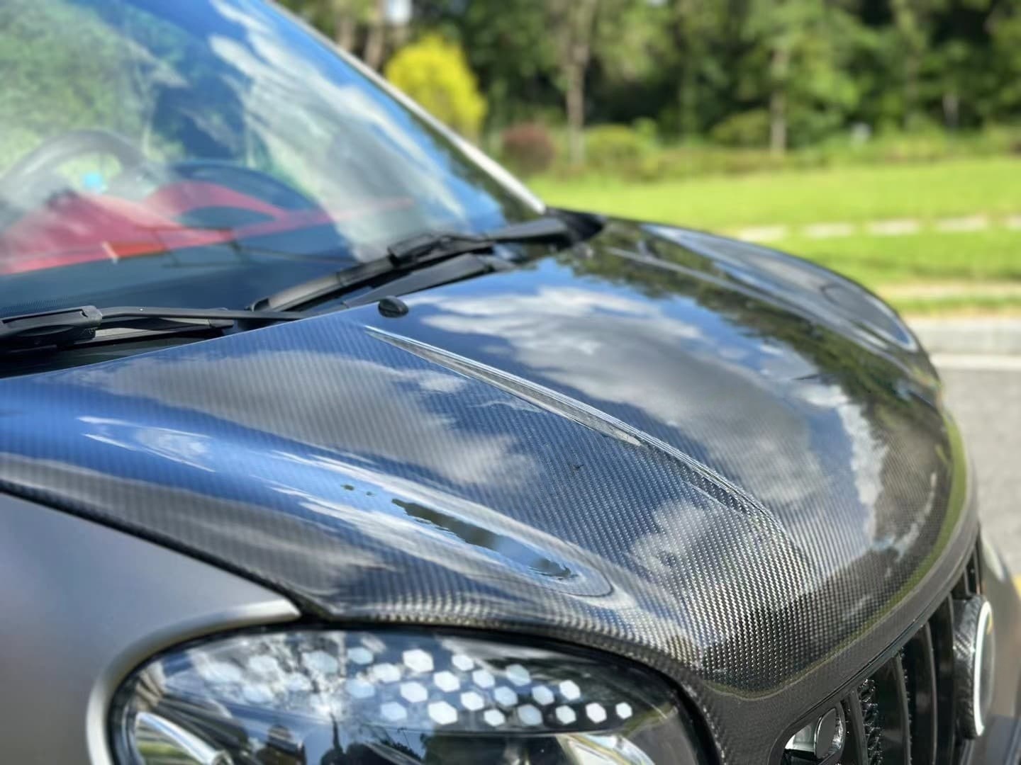 2014–2024 Smart 453 ForTwo MSY Style Hood Bonnet Dry Carbon