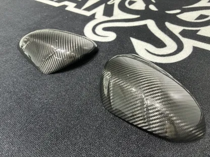 2014–2024 Smart 453 ForTwo MSY Style Mirror Covers Dry Carbon Fiber