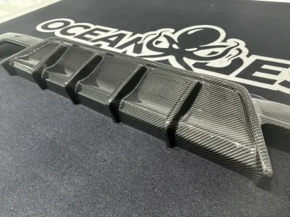2014–2024 Smart 453 ForTwo MSY Style Rear Diffuser Dry Carbon