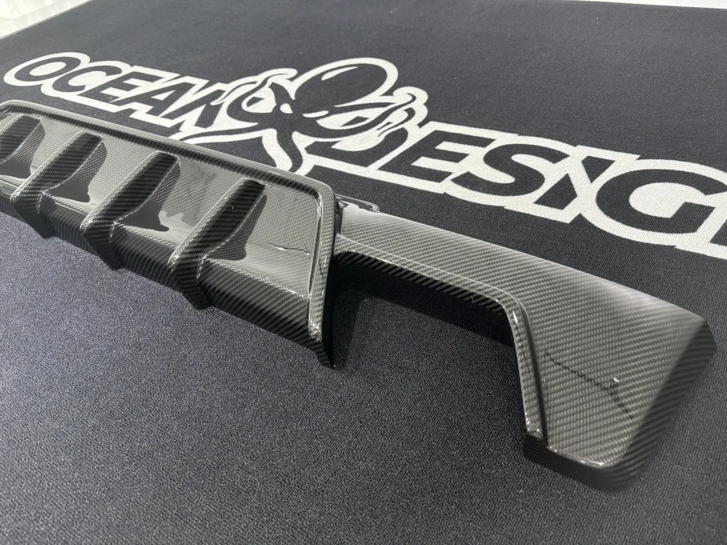 2014–2024 Smart 453 ForTwo MSY Style Rear Diffuser Dry Carbon