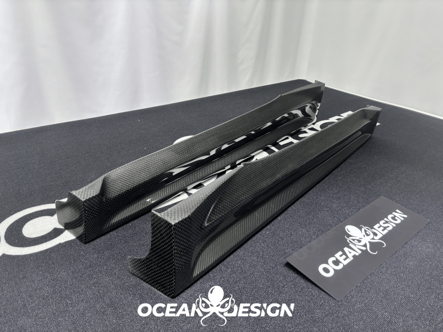 2014–2024 Smart 453 ForTwo MSY Style Side Skirts Dry Carbon