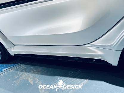 2014–2024 Smart 453 ForTwo MSY Style Side Skirts Dry Carbon