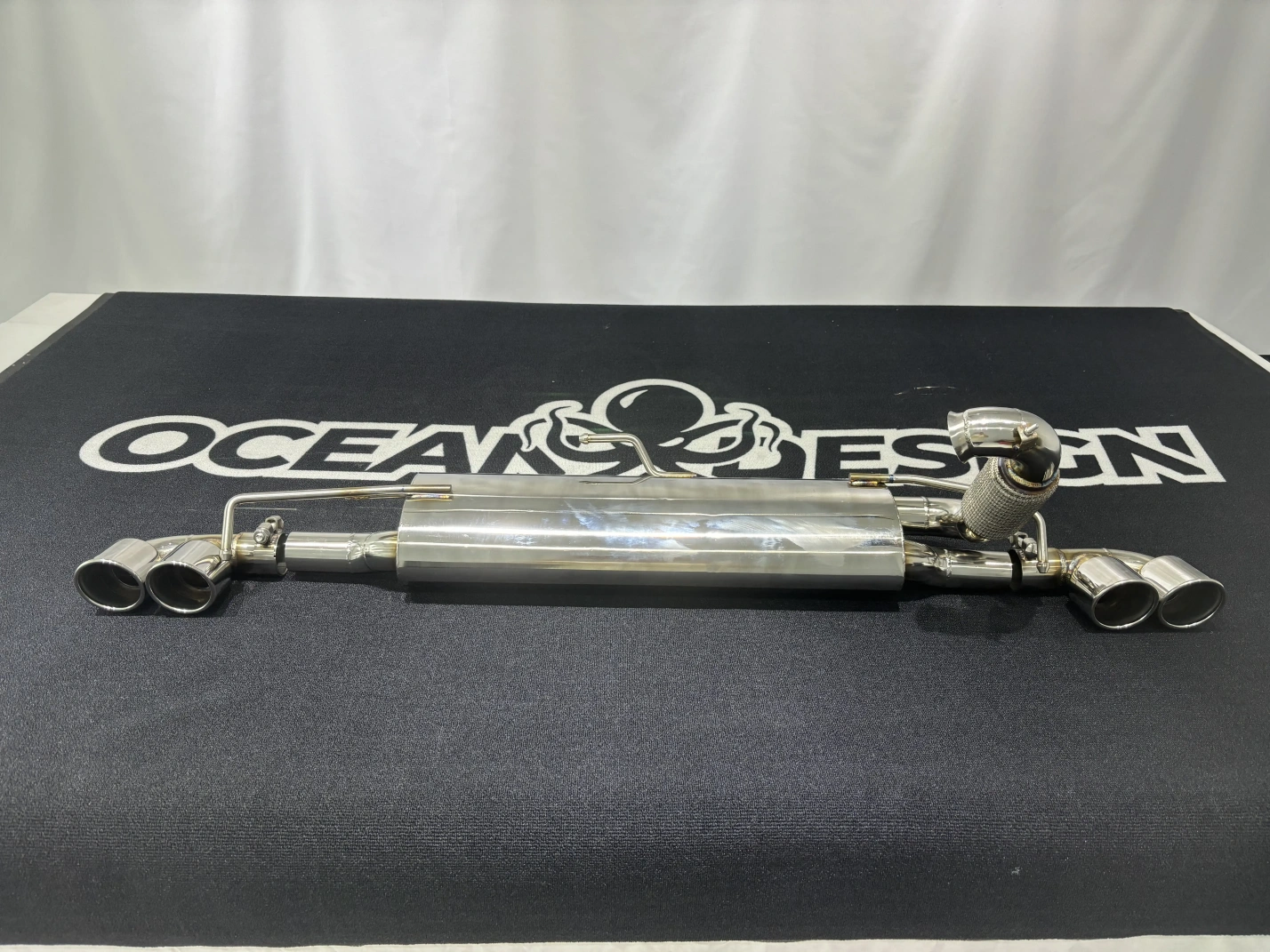 2014–2024 Smart 453 ForTwo MSY Style Stainless Steel Exhaust Pipe