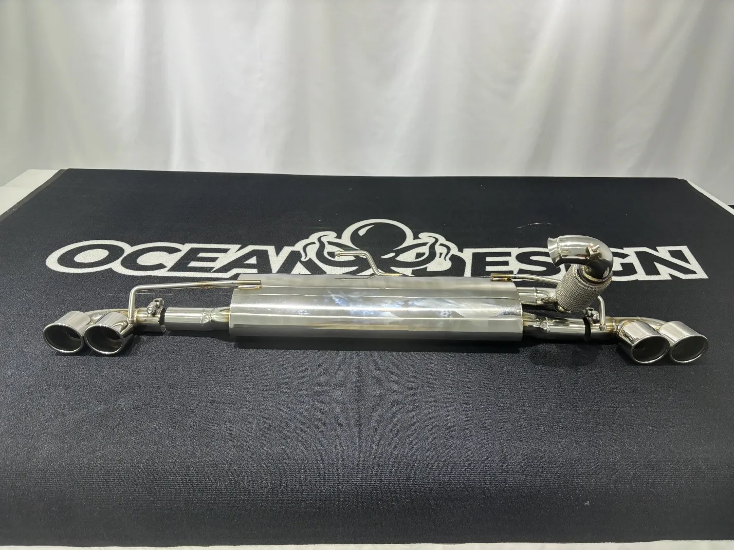 2014–2024 Smart 453 ForTwo MSY Style Stainless Steel Exhaust Pipe