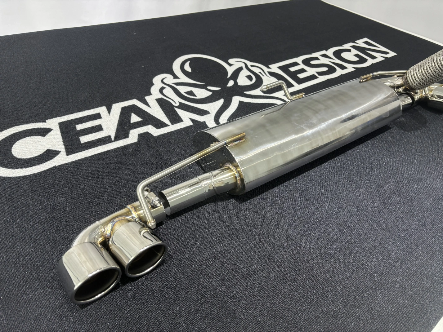 2014–2024 Smart 453 ForTwo MSY Style Stainless Steel Exhaust Pipe