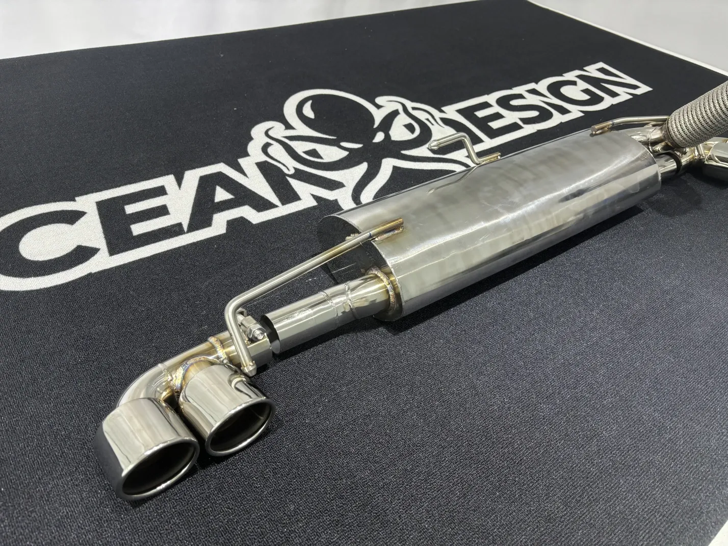 2014–2024 Smart 453 ForTwo MSY Style Stainless Steel Exhaust Pipe