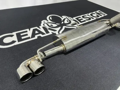2014–2024 Smart 453 ForTwo MSY Style Stainless Steel Exhaust Pipe