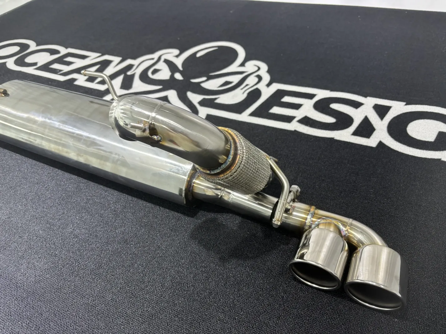 2014–2024 Smart 453 ForTwo MSY Style Stainless Steel Exhaust Pipe