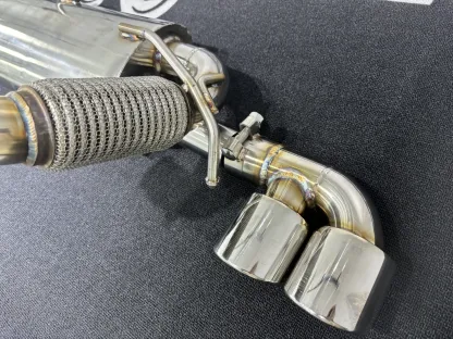 2014–2024 Smart 453 ForTwo MSY Style Stainless Steel Exhaust Pipe