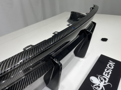 Tesla Model Y 2021-2024 Dry Carbon Fiber Rear Diffuser Ocean Design Original Series Bodykit