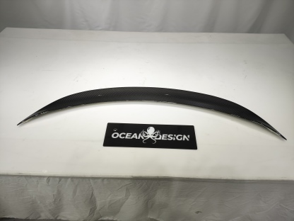 Tesla Model Y 2021-2024 Dry Carbon Fiber Trunk Spoiler Rear Wing Ocean Design Original Series Bodykit