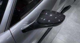 2019-2024 Ferrari F8 Wing Mirrors Housing Dry Carbon Fiber OEM Series Bodykit