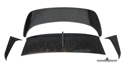 2021-2025 Bentley Bentayga V8 S Dry Carbon Rear Spoiler High-End Upgrade