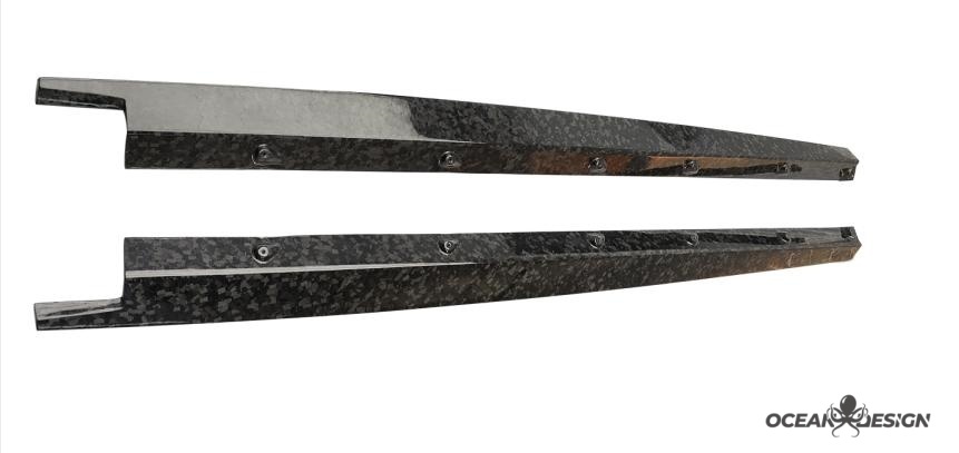 2021-2025 Bentley Bentayga V8 S Dry Carbon Side Skirts High-End Upgrade