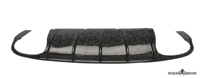2021-2025 Bentley Bentayga V8 S Dry Carbon Rear Diffuser High-End Upgrade