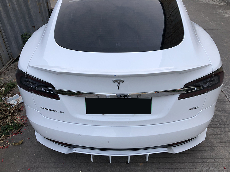 Tesla Model S Ocean Design Style Parts - styling view