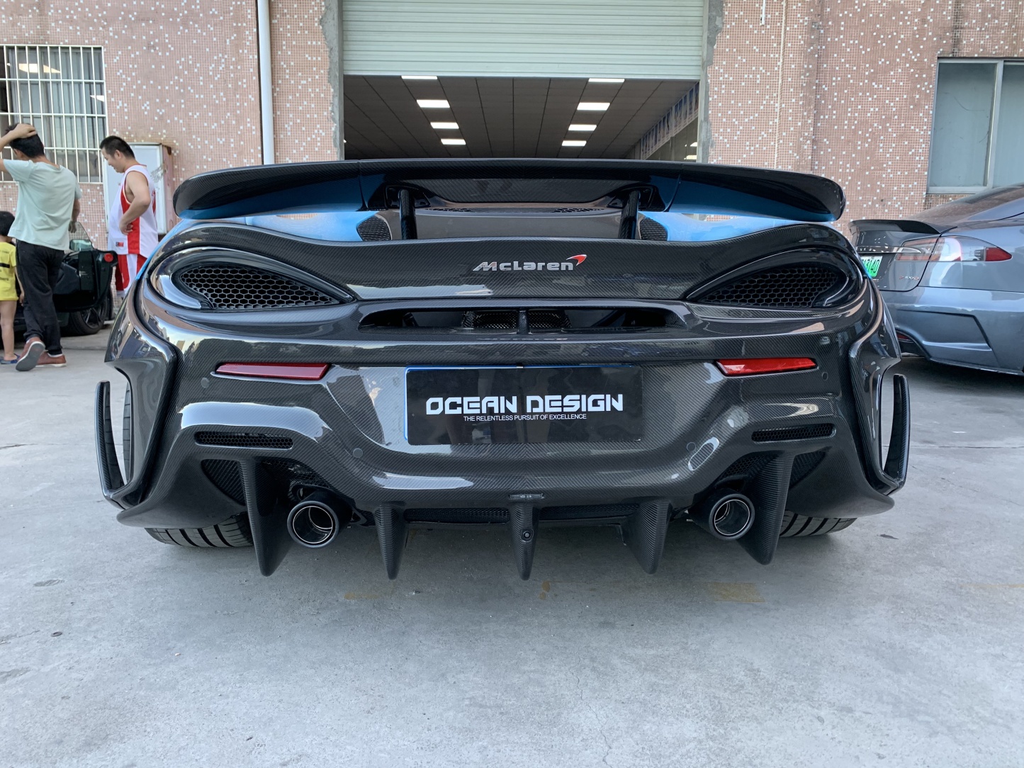 McLaren 540C / 570S to 600LT Style Carbon Fiber Conversion Kit - styling view