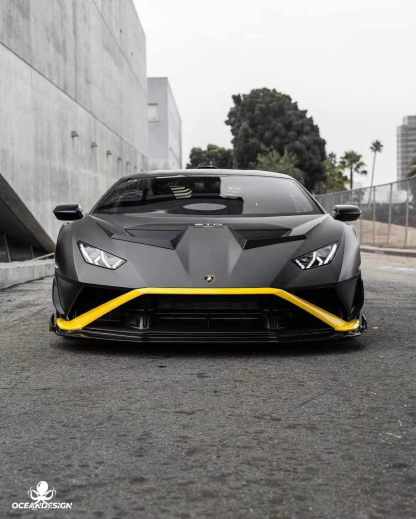 Lamborghini STO V Style Dry Carbon Parts - styling view