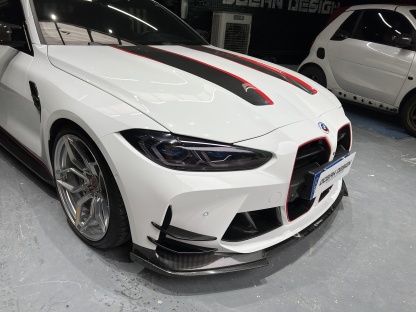BMW G80 M3/G82 M4 CSL Style Dry Carbon Parts - styling view