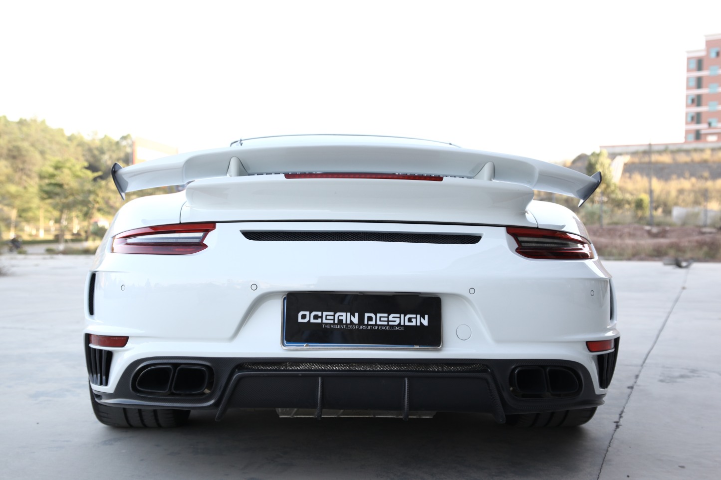 Porsche 911 991.2 Turbo Topcar Style Parts - styling view