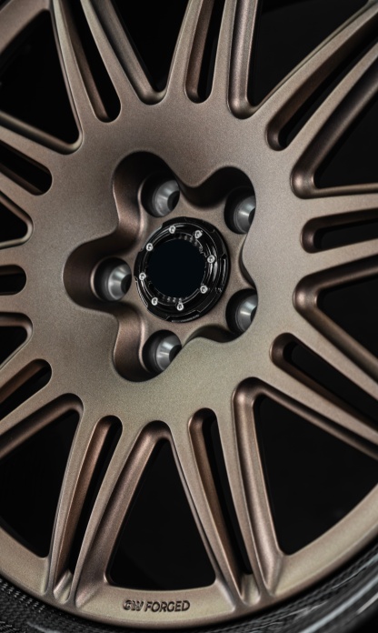 Octopus & Ocean Design Custom Carbon Fiber Wheels - styling view