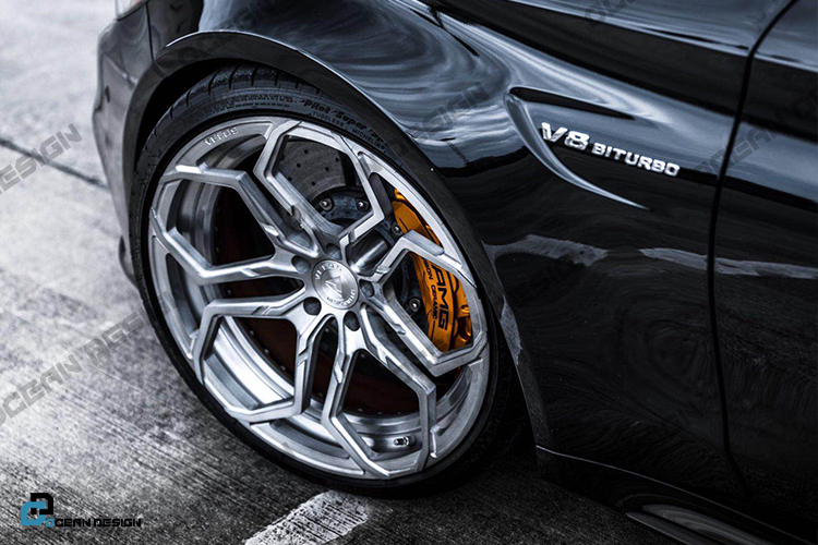 Mercedes-Benz C63 Coupe ModCarbon Style Parts - styling view