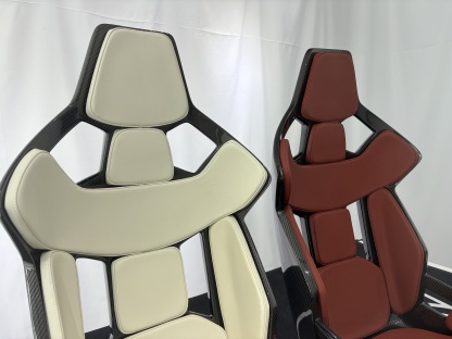 Porsche GW Style Dry Carbon Bucket Seat - styling view