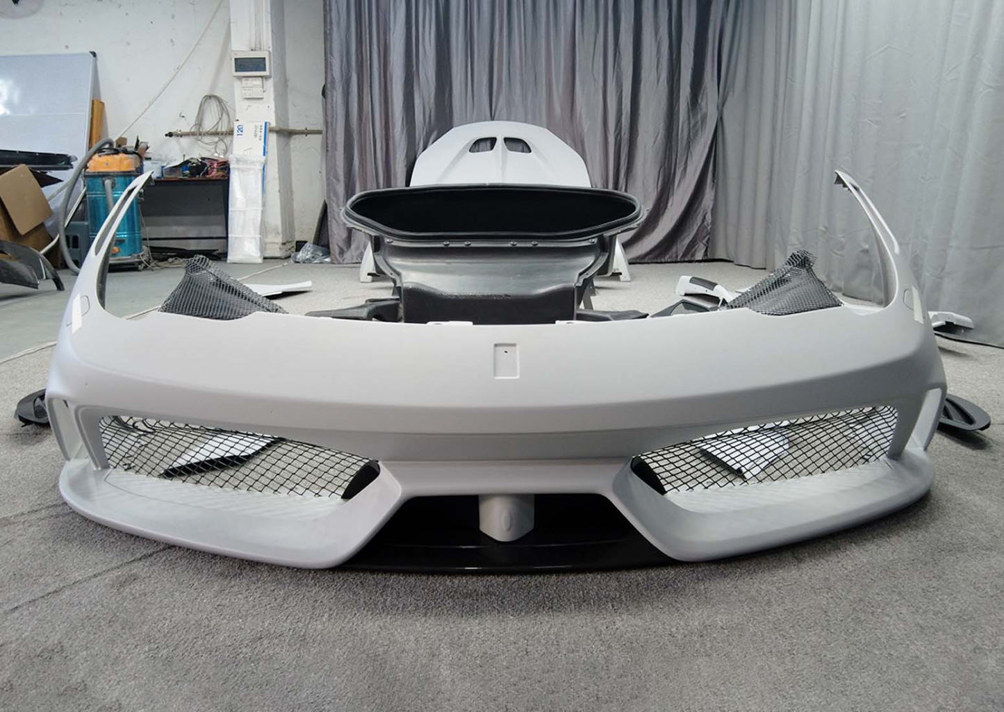 Ferrari 458 Speciale Style Conversion Parts - styling reference for Front Bumper Assembly