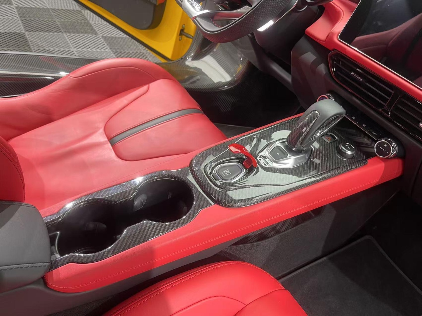 Lotus Emira Carbon Trim Parts - styling view