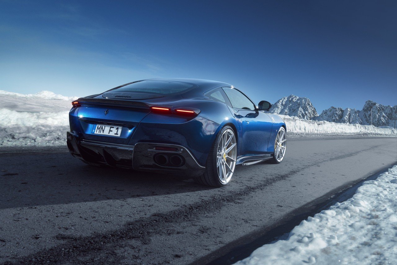 Ferrari Roma N Style Dry Carbon Parts - styling view
