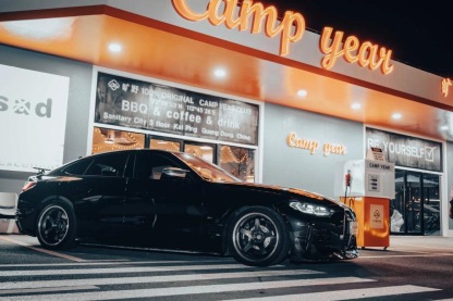 BMW G26 i4 MIW Style Carbon Fiber Parts - styling view