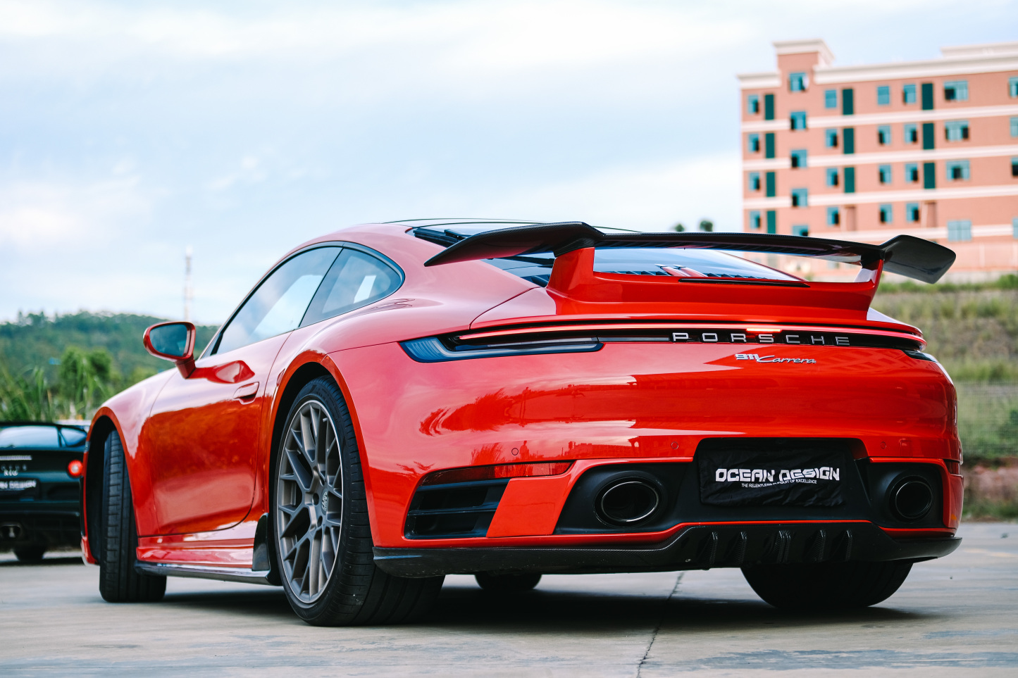 Porsche 911 992.1 Techart Style Carbon Parts - styling view