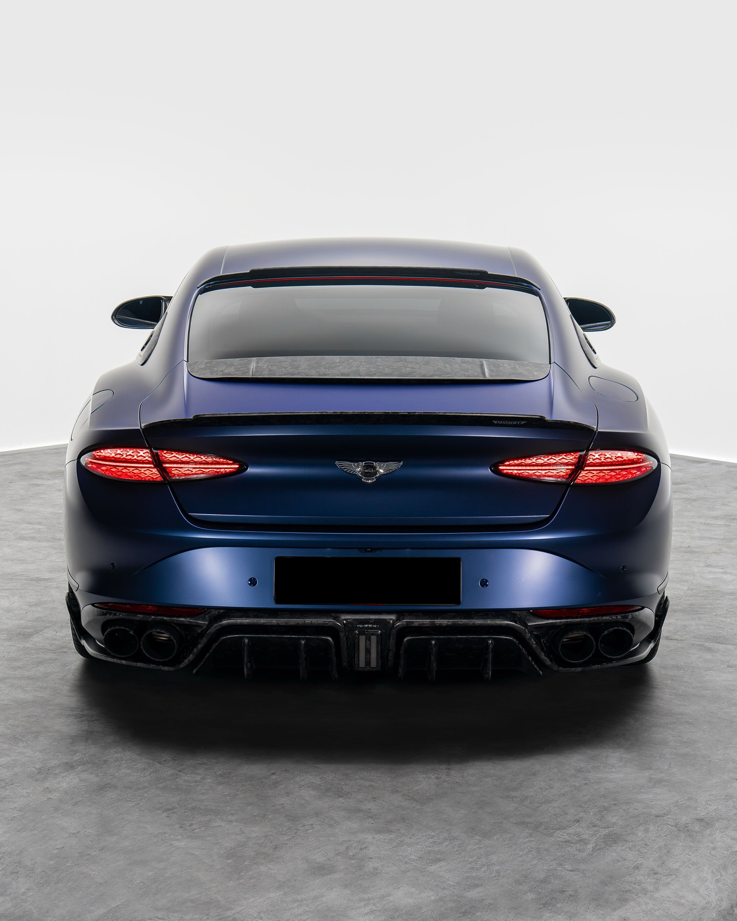 Bentley Continental GT 2025 MSY Style Dry Carbon Body Kit - styling view